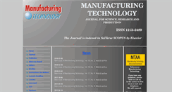 Desktop Screenshot of journal.strojirenskatechnologie.cz